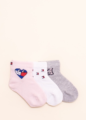 Tommy Hilfiger zeķes 3 pāri dāvanu kastītē