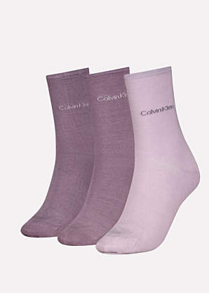 Calvin Klein zeķes 3 pāri dāvanu kastītē