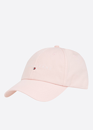 Tommy Jeans cepure ar nagu Linear Logotips