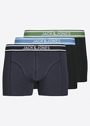 Jack & Jones bokseršorti 3pac Teddy kastītē