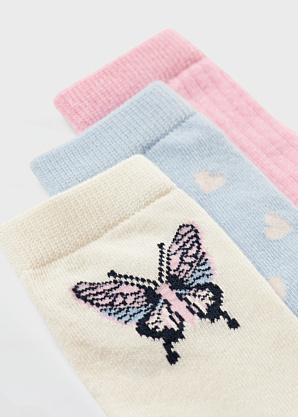 Name It Mini zeķes 3 pāri Dorthea