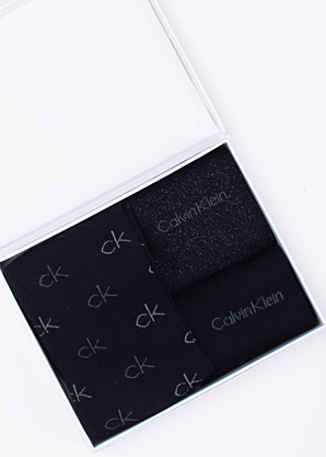 Calvin Klein zeķes 3 pāri dāvanu kastītē