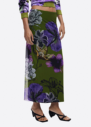 Desigual svārki Tulleflowers Lacroix