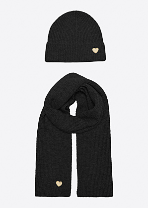 Only ziemas cepures un šalles komplekts Avery dāvanu kastītē