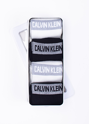 Calvin Klein zeķes 4 pāri dāvanu kastītē