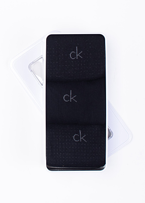 Calvin Klein zeķes 3 pāri dāvanu kastītē