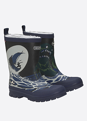 Viking gumijas zābaki Jolly Drukāt Warm