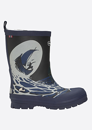 Viking gumijas zābaki Jolly Drukāt Warm