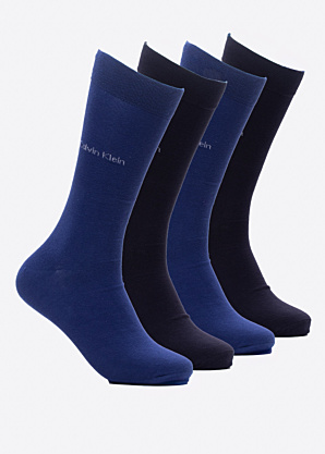 Calvin Klein zeķes 4 pāri dāvanu kastītē