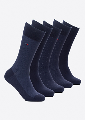 Tommy Hilfiger zeķes 5 pāri dāvanu kastītē