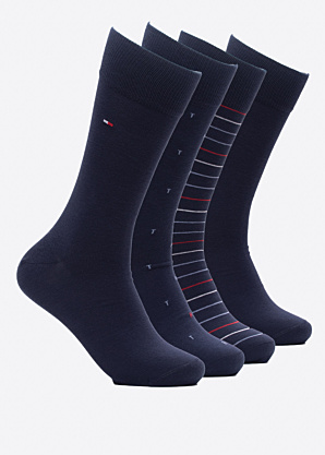 Tommy Hilfiger zeķes 4 pāri dāvanu kastītē