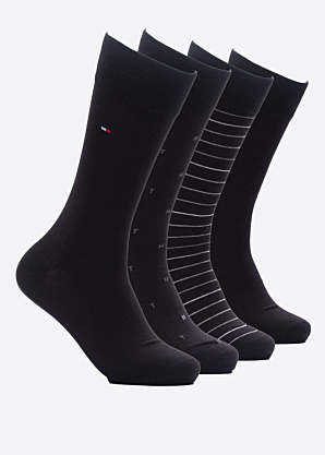 Tommy Hilfiger zeķes 4 pāri dāvanu kastītē