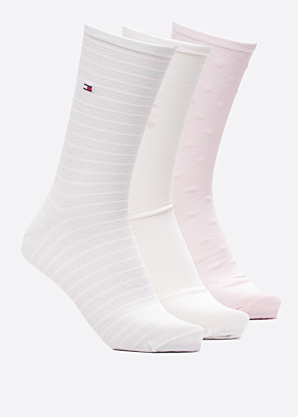 Tommy Hilfiger zeķes 3 pāri dāvanu kastītē