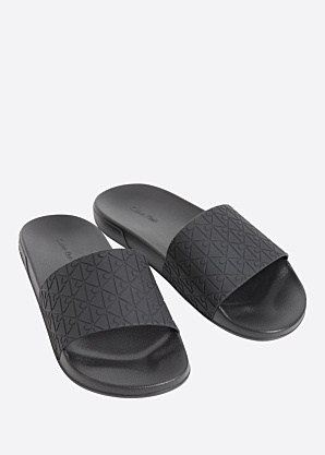 Calvin Klein baseina iešļūcenes Ess Slide Pu Aop