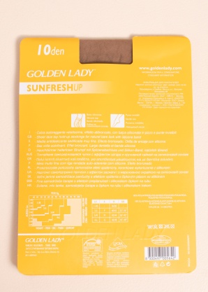 Golden Lady zeķes Sunfresh 10 den