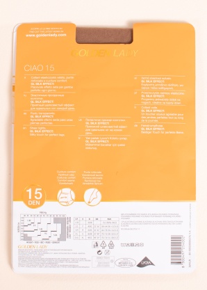 Golden Lady zeķubikses Ciao 15 den