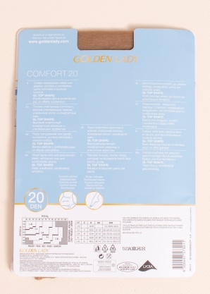 Golden Lady zeķubikses Comfort 20 den