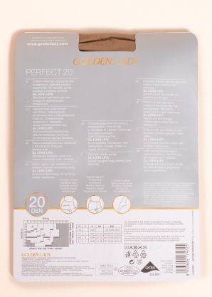 Golden Lady zeķubikses Perfect 20 den