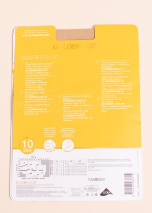 Golden Lady zeķubikses Sunfresh 10 den