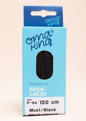 Oma King kurpju auklas melnas 120cm