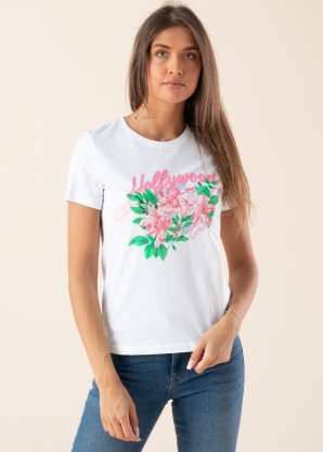 Guess T-krekls Holly Flowers