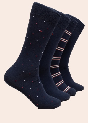 Tommy Hilfiger zeķes 4 pāri dāvanu kastītē