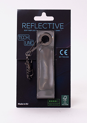 Softreflector atstarotājs Loop Strap Black