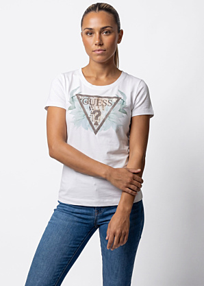 Guess T-krekls Flower Triangle