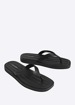 Calvin Klein flipsandales Sq Thong Lth