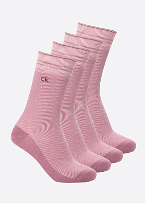 Calvin Klein zeķes Lurex Stripe 4 pāri