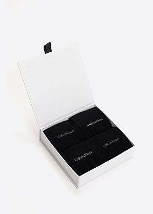 Calvin Klein dāvanu kastītē zeķesic 4 pāri