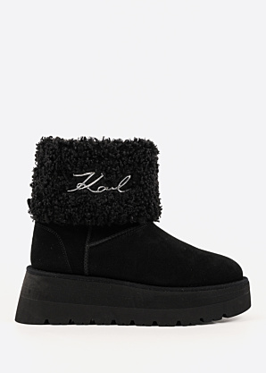 Зимние полусапоги Skylar Karl Lagerfeld