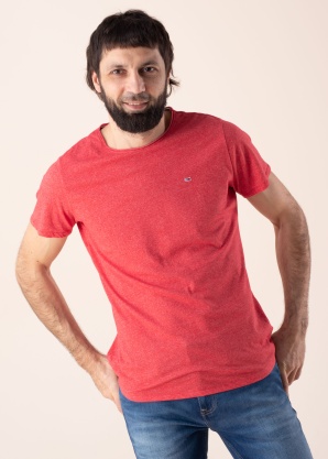 Tommy Jeans T-krekls Tjm Xslim Jaspe C Neck Ext