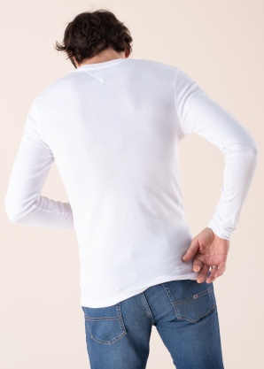 Tommy Jeans T-krekls Tjm Original Rib Longsleeve Tee