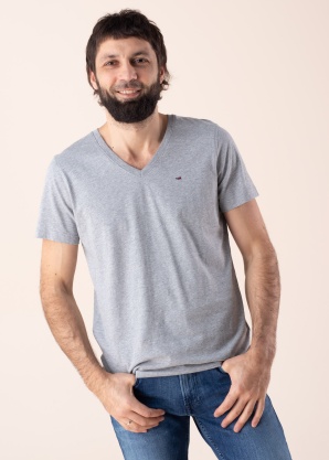 Tommy Jeans T-krekls Tjm Original Džērsija v Neck Tee