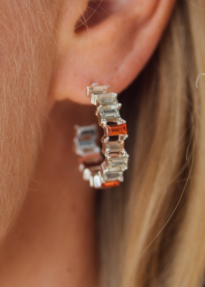 Pieces auskari Linda