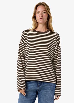 Noisy May T-krekls Mocca Regular Fit
