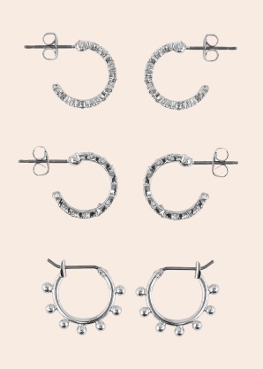 Pieces auskari Lona 3 gab