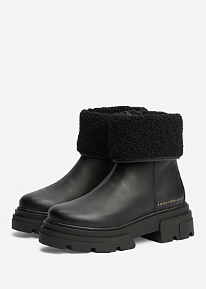 Полусапоги Shearling Fold Chunky Ankle Tommy Hilfiger