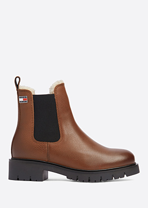 Зимние полусапоги Cleated Chelsea Wl Tommy Jeans