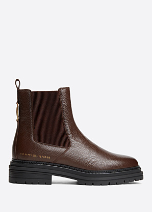 Tommy Hilfiger pavasara-rudens puszābaki Emboss Grain Chelsea