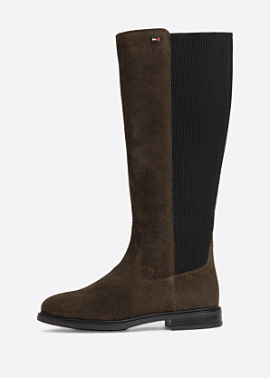Tommy Hilfiger pavasara-rudens zābaki Enamel Flag High Chelsea