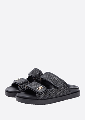 Tommy Hilfiger sandales Raffia