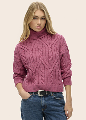 SuperDry džemperis Twist Cable