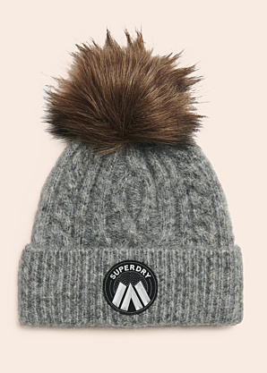 SuperDry ziemas cepure Cable Luxe