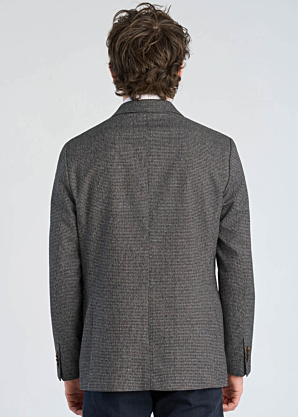 Пиджак Dobby Check Superflex Lindbergh Black